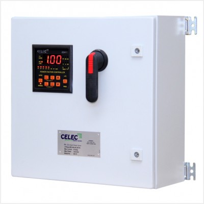 25 Kvar Smart Electricity Saver Main breaker panel 150 Amps Electricity Energy Power Saver Display Screen