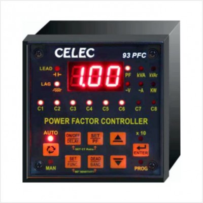 8 Stages Automatic Power Factor Controller Relay 93PFC power saver APFC Relays